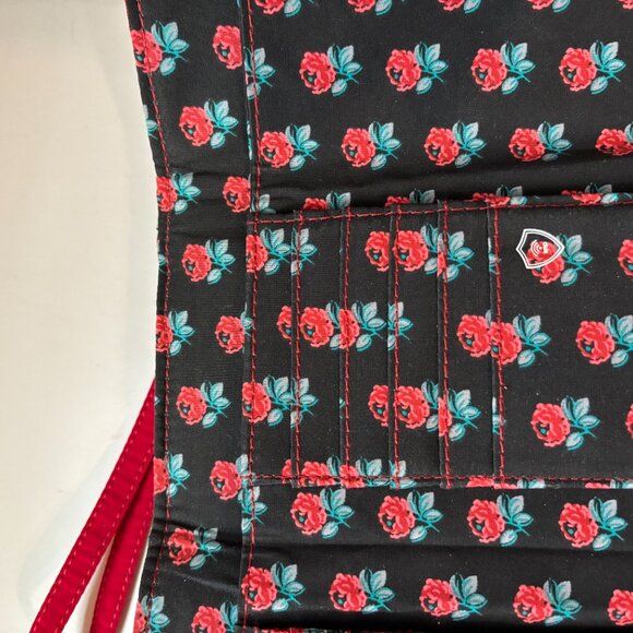 Vera Bradley Red Rose Print Wristlet Wallet - Picture 4 of 8